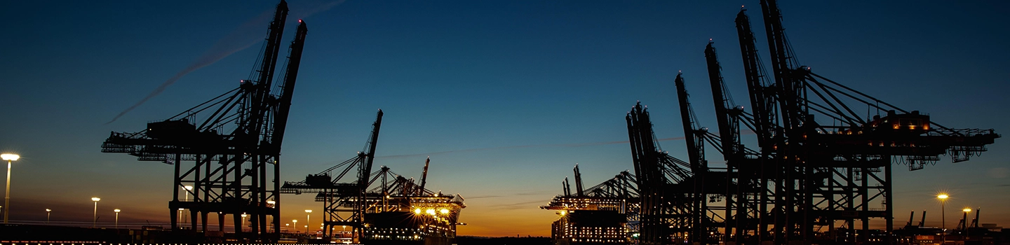 Transshipment at the Sihanoukville Autonomous Port