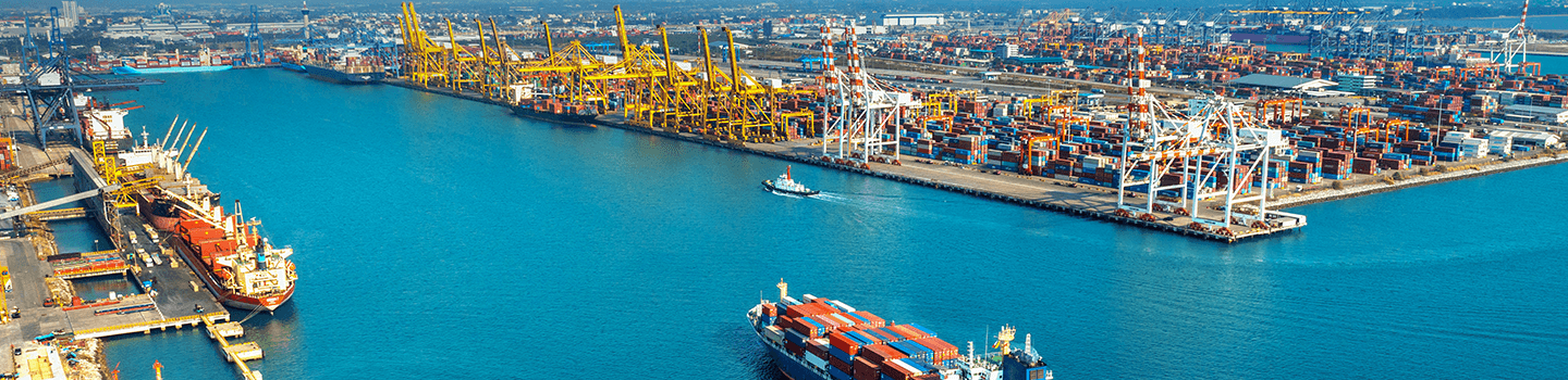 Transshipment at the Sihanoukville Autonomous Port