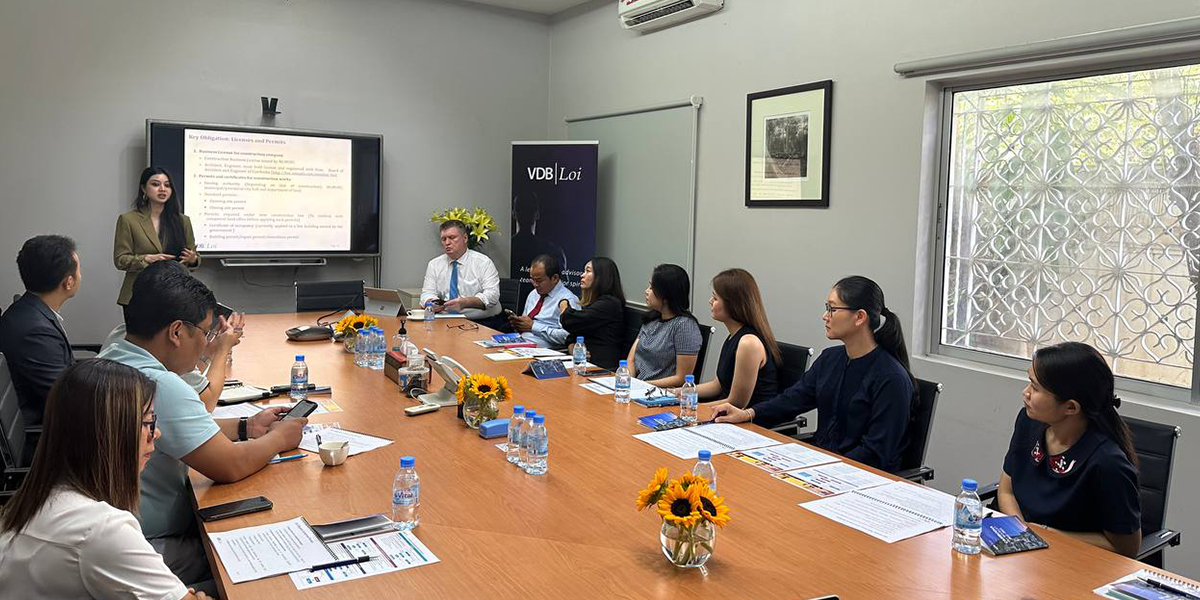 VDB Loi Cambodia hosted a seminar on “Cross-Border Engineering Procurement and Construction Contracts: Practical Legal and Tax Strategies